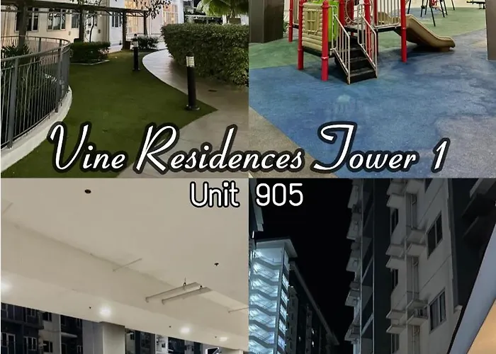 Vine Residences 2 Bedroom Prime Video,free Parking, Near Mall, Pool, Unli Wifi 905 Manila