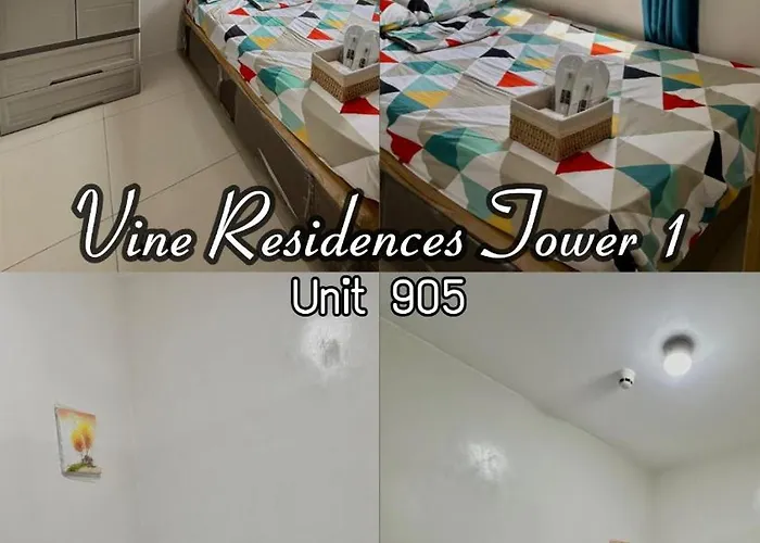 Apartamento Vine Residences 2 Bedroom Prime Video,free Parking, Near Mall, Pool, Unli Wifi 905 *