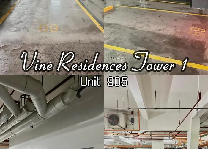 Vine Residences 2 Bedroom Prime Video,free Parking, Near Mall, Pool, Unli Wifi 905 Apartamento *