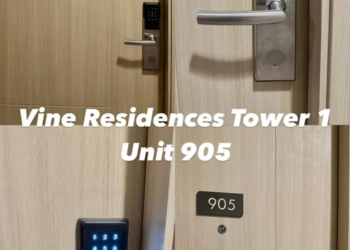 Apartamento Vine Residences 2 Bedroom Prime Video,free Parking, Near Mall, Pool, Unli Wifi 905